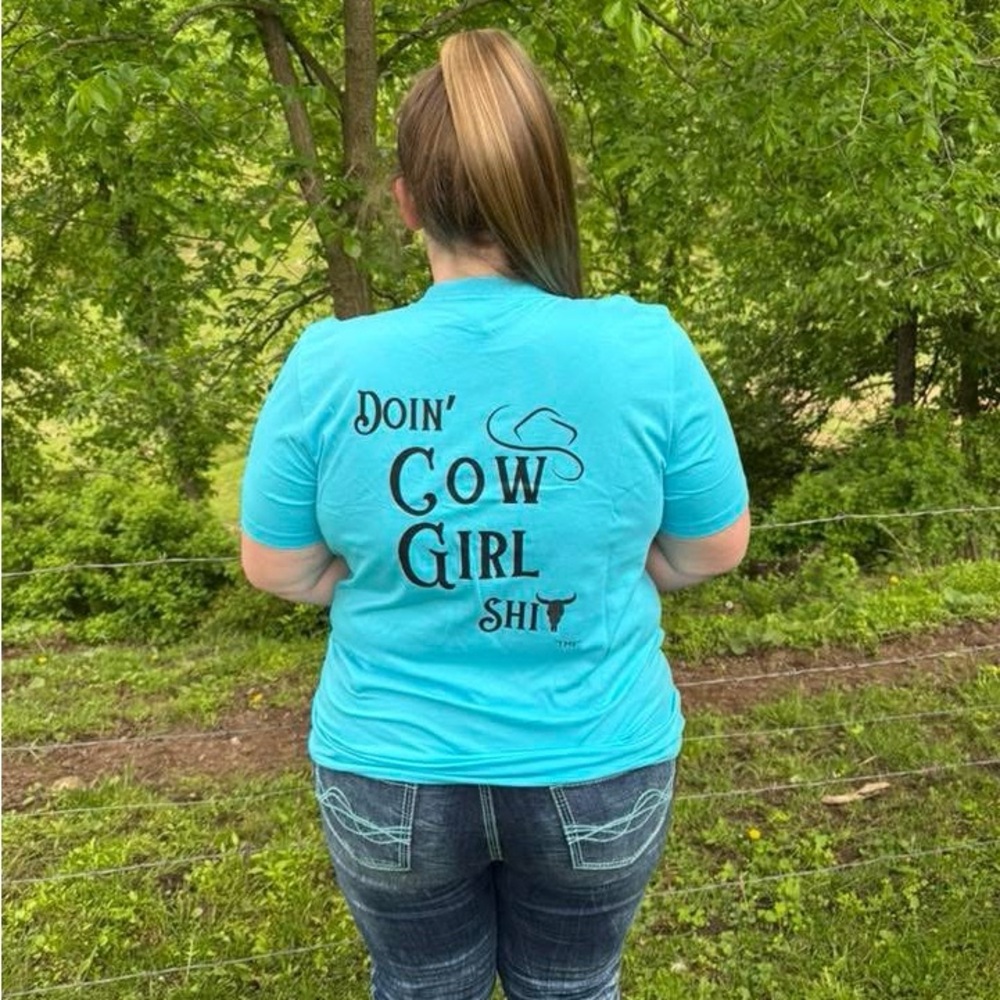 Bella Canvas Turquoise Graphic Tee